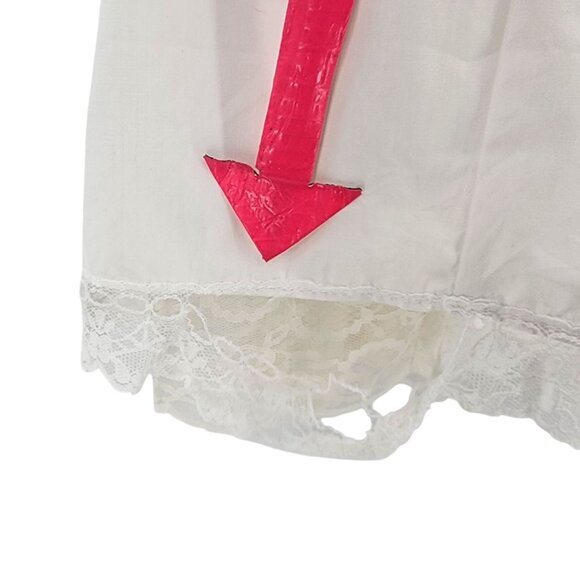 Vintage Jessica McClintock Girls 10 Dress White Lace Flower Girl First Communion - Picture 10 of 14